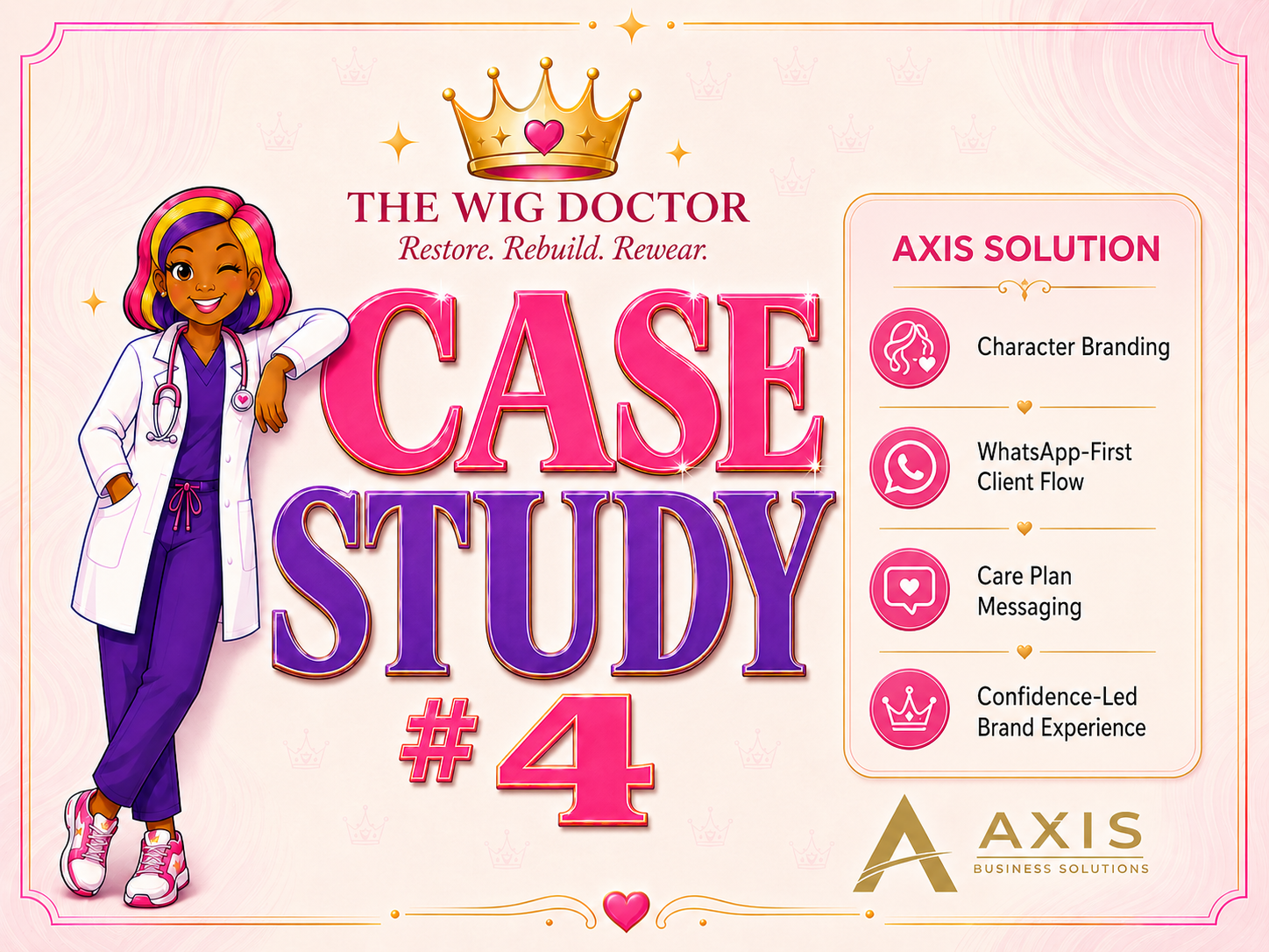 The Wig Doctor — Case Study Cover featuring Dr. Mully