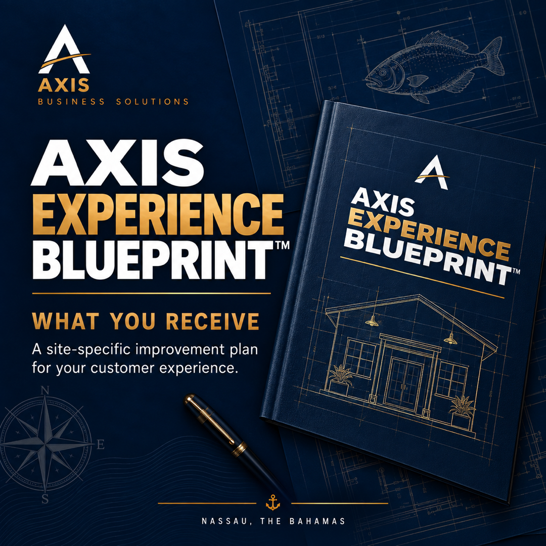 AXIS Experience Blueprint — what you receive: a site-specific improvement plan for your customer experience